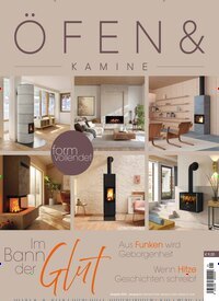 Titelbild der Ausgabe 1/2026 von Öfen & Kamine. Diese Zeitschrift und viele weitere Gartenzeitschriften und Wohnzeitschriften als Abo oder epaper bei United Kiosk online kaufen.
