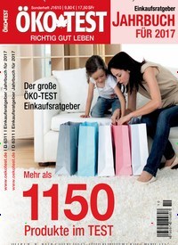 Titelbild der Ausgabe 10/2016 von ÖKO-TEST Jahrbuch. Diese Zeitschrift und viele weitere Gesundheitsmagazine und Test Zeitschriften als Abo oder epaper bei United Kiosk online kaufen.