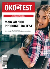 Titelbild der Ausgabe 10/2018 von ÖKO-TEST Jahrbuch. Diese Zeitschrift und viele weitere Wirtschaftsmagazine und Politikmagazine als Abo oder epaper bei United Kiosk online kaufen.