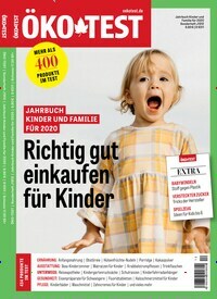 Titelbild der Ausgabe 12/2019 von ÖKO-TEST Jahrbuch Kinder und Familie. Diese Zeitschrift und viele weitere Elternzeitschriften und Tierzeitschriften als Abo oder epaper bei United Kiosk online kaufen.