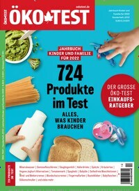 Titelbild der Ausgabe 12/2021 von ÖKO-TEST Jahrbuch Kinder und Familie. Diese Zeitschrift und viele weitere Elternzeitschriften und Tierzeitschriften als Abo oder epaper bei United Kiosk online kaufen.