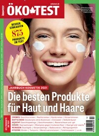 Titelbild der Ausgabe 12/2020 von ÖKO-TEST Jahrbuch Kosmetik. Diese Zeitschrift und viele weitere Wirtschaftsmagazine und Politikmagazine als Abo oder epaper bei United Kiosk online kaufen.