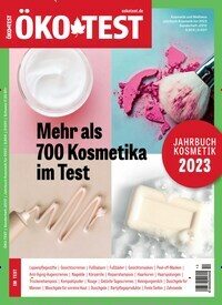 Titelbild der Ausgabe 12/2022 von ÖKO-TEST Jahrbuch Kosmetik. Diese Zeitschrift und viele weitere Wirtschaftsmagazine und Politikmagazine als Abo oder epaper bei United Kiosk online kaufen.