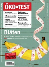 Titelbild der Ausgabe 1/2019 von ÖKO-TEST Magazin. Diese Zeitschrift und viele weitere Wirtschaftsmagazine und Politikmagazine als Abo oder epaper bei United Kiosk online kaufen.