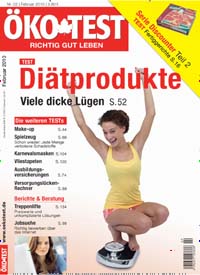 Titelbild der Ausgabe 2/2010 von ÖKO-TEST Magazin. Diese Zeitschrift und viele weitere Wirtschaftsmagazine und Politikmagazine als Abo oder epaper bei United Kiosk online kaufen.
