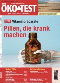 Titelbild der Ausgabe 2/2012 von ÖKO-TEST Magazin. Diese Zeitschrift und viele weitere Wirtschaftsmagazine und Politikmagazine als Abo oder epaper bei United Kiosk online kaufen.