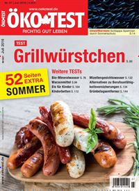 Titelbild der Ausgabe 7/2016 von ÖKO-TEST Magazin. Diese Zeitschrift und viele weitere Wirtschaftsmagazine und Politikmagazine als Abo oder epaper bei United Kiosk online kaufen.