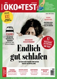 Titelbild der Ausgabe 10/2020 von ÖKO-TEST Magazin. Diese Zeitschrift und viele weitere Wirtschaftsmagazine und Politikmagazine als Abo oder epaper bei United Kiosk online kaufen.