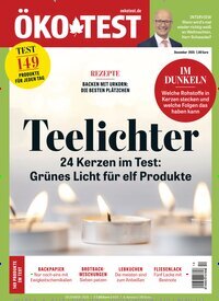 Titelbild der Ausgabe 12/2025 von ÖKO-TEST Magazin. Diese Zeitschrift und viele weitere Wirtschaftsmagazine und Politikmagazine als Abo oder epaper bei United Kiosk online kaufen.