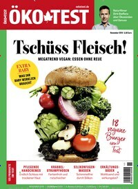 Titelbild der Ausgabe 110/2019 von ÖKO-TEST Magazin. Diese Zeitschrift und viele weitere Wirtschaftsmagazine und Politikmagazine als Abo oder epaper bei United Kiosk online kaufen.