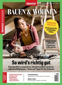 Titelbild der Ausgabe 5/2020 von ÖKO-TEST Ratgeber Bauen und Wohnen. Diese Zeitschrift und viele weitere Gartenzeitschriften und Wohnzeitschriften als Abo oder epaper bei United Kiosk online kaufen.