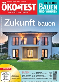 Titelbild der Ausgabe 94/2014 von ÖKO-TEST Ratgeber Bauen und Wohnen. Diese Zeitschrift und viele weitere Gartenzeitschriften und Wohnzeitschriften als Abo oder epaper bei United Kiosk online kaufen.