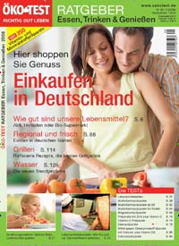 Titelbild der Ausgabe 8/2008 von ÖKO-TEST Ratgeber Essen und Trinken. Diese Zeitschrift und viele weitere Wirtschaftsmagazine und Politikmagazine als Abo oder epaper bei United Kiosk online kaufen.