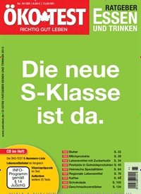 Titelbild der Ausgabe 95/2013 von ÖKO-TEST Ratgeber Essen und Trinken. Diese Zeitschrift und viele weitere Wirtschaftsmagazine und Politikmagazine als Abo oder epaper bei United Kiosk online kaufen.