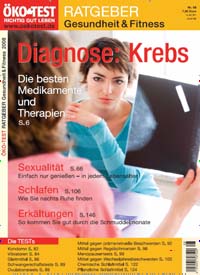 Titelbild der Ausgabe 8/2008 von ÖKO-TEST Ratgeber Gesundheit & Fitness. Diese Zeitschrift und viele weitere Wirtschaftsmagazine und Politikmagazine als Abo oder epaper bei United Kiosk online kaufen.