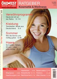 Titelbild der Ausgabe 4/2009 von ÖKO-TEST Ratgeber Kosmetik und Wellness. Diese Zeitschrift und viele weitere Wirtschaftsmagazine und Politikmagazine als Abo oder epaper bei United Kiosk online kaufen.
