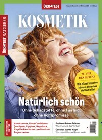 Titelbild der Ausgabe 6/2025 von ÖKO-TEST Ratgeber Kosmetik und Wellness. Diese Zeitschrift und viele weitere Wirtschaftsmagazine und Politikmagazine als Abo oder epaper bei United Kiosk online kaufen.