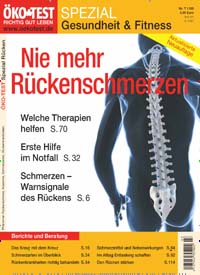 Titelbild der Ausgabe 3/2011 von ÖKO-TEST Spezial Gesund & Fit. Diese Zeitschrift und viele weitere Wirtschaftsmagazine und Politikmagazine als Abo oder epaper bei United Kiosk online kaufen.