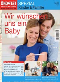 Titelbild der Ausgabe 8/2008 von ÖKO-TEST Spezial Kinder & Familie. Diese Zeitschrift und viele weitere Elternzeitschriften und Tierzeitschriften als Abo oder epaper bei United Kiosk online kaufen.