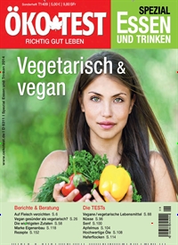 Titelbild der Ausgabe 9/2014 von ÖKO-TEST Spezial Vegetarisch und Vegan. Diese Zeitschrift und viele weitere Kochzeitschriften und Backzeitschriften als Abo oder epaper bei United Kiosk online kaufen.