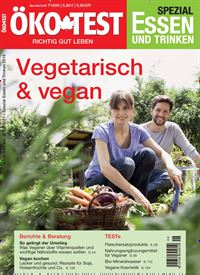 Titelbild der Ausgabe 9/2016 von ÖKO-TEST Spezial Vegetarisch und Vegan. Diese Zeitschrift und viele weitere Kochzeitschriften und Backzeitschriften als Abo oder epaper bei United Kiosk online kaufen.