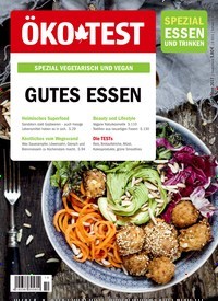 Titelbild der Ausgabe 10/2017 von ÖKO-TEST Spezial Vegetarisch und Vegan. Diese Zeitschrift und viele weitere Kochzeitschriften und Backzeitschriften als Abo oder epaper bei United Kiosk online kaufen.