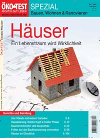 Titelbild der Ausgabe 4/2010 von ÖKO-TEST Spezial Wohnen und Leben. Diese Zeitschrift und viele weitere Wirtschaftsmagazine und Politikmagazine als Abo oder epaper bei United Kiosk online kaufen.