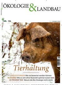 Titelbild der Ausgabe 1/2024 von Ökologie & Landbau. Diese Zeitschrift und viele weitere Naturzeitschriften, Landwirtschaftszeitungen und Umweltmagazine als Abo oder epaper bei United Kiosk online kaufen.