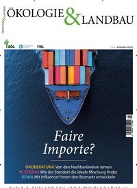 Titelbild der Ausgabe 4/2025 von Ökologie & Landbau. Diese Zeitschrift und viele weitere Naturzeitschriften, Landwirtschaftszeitungen und Umweltmagazine als Abo oder epaper bei United Kiosk online kaufen.