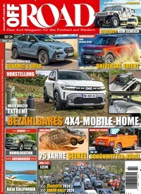 Titelbild der Ausgabe 2/2024 von Off Road. Diese Zeitschrift und viele weitere Automagazine und Motorradzeitschriften als Abo oder epaper bei United Kiosk online kaufen.