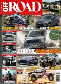 Titelbild der Ausgabe 3/2022 von Off Road. Diese Zeitschrift und viele weitere Automagazine und Motorradzeitschriften als Abo oder epaper bei United Kiosk online kaufen.