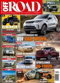 Titelbild der Ausgabe 4/2020 von Off Road. Diese Zeitschrift und viele weitere Automagazine und Motorradzeitschriften als Abo oder epaper bei United Kiosk online kaufen.