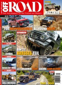 Titelbild der Ausgabe 4/2026 von Off Road. Diese Zeitschrift und viele weitere Automagazine und Motorradzeitschriften als Abo oder epaper bei United Kiosk online kaufen.