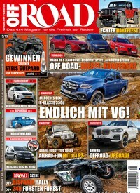Titelbild der Ausgabe 5/2019 von Off Road. Diese Zeitschrift und viele weitere Automagazine und Motorradzeitschriften als Abo oder epaper bei United Kiosk online kaufen.