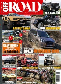 Titelbild der Ausgabe 6/2022 von Off Road. Diese Zeitschrift und viele weitere Automagazine und Motorradzeitschriften als Abo oder epaper bei United Kiosk online kaufen.