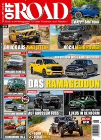 Titelbild der Ausgabe 8/2019 von Off Road. Diese Zeitschrift und viele weitere Automagazine und Motorradzeitschriften als Abo oder epaper bei United Kiosk online kaufen.