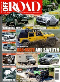 Titelbild der Ausgabe 8/2021 von Off Road. Diese Zeitschrift und viele weitere Automagazine und Motorradzeitschriften als Abo oder epaper bei United Kiosk online kaufen.