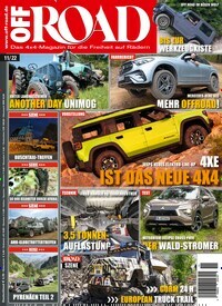 Titelbild der Ausgabe 11/2022 von Off Road. Diese Zeitschrift und viele weitere Automagazine und Motorradzeitschriften als Abo oder epaper bei United Kiosk online kaufen.
