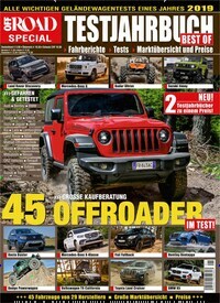 Titelbild der Ausgabe 1/2019 von Off Road Testjahrbuch. Diese Zeitschrift und viele weitere Automagazine und Motorradzeitschriften als Abo oder epaper bei United Kiosk online kaufen.