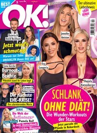 Titelbild der Ausgabe 2/2026 von OK!. Diese Zeitschrift und viele weitere Lifestylemagazine und Peoplemagazine als Abo oder epaper bei United Kiosk online kaufen.