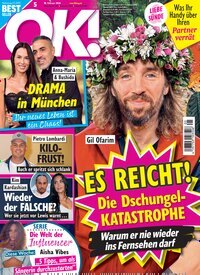 Titelbild der Ausgabe 5/2026 von OK!. Diese Zeitschrift und viele weitere Lifestylemagazine und Peoplemagazine als Abo oder epaper bei United Kiosk online kaufen.