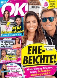 Titelbild der Ausgabe 10/2026 von OK!. Diese Zeitschrift und viele weitere Lifestylemagazine und Peoplemagazine als Abo oder epaper bei United Kiosk online kaufen.
