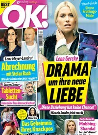 Titelbild der Ausgabe 17/2019 von OK!. Diese Zeitschrift und viele weitere Lifestylemagazine und Peoplemagazine als Abo oder epaper bei United Kiosk online kaufen.