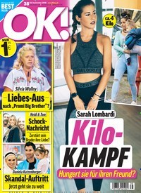 Titelbild der Ausgabe 38/2018 von OK!. Diese Zeitschrift und viele weitere Lifestylemagazine und Peoplemagazine als Abo oder epaper bei United Kiosk online kaufen.