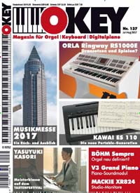 Titelbild der Ausgabe 137/2017 von OKEY. Diese Zeitschrift und viele weitere Reisemagazine, Freizeitmagazine und Wissensmagazine als Abo oder epaper bei United Kiosk online kaufen.