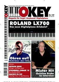 Titelbild der Ausgabe 147/2019 von OKEY. Diese Zeitschrift und viele weitere Reisemagazine, Freizeitmagazine und Wissensmagazine als Abo oder epaper bei United Kiosk online kaufen.