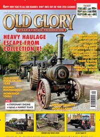 Titelbild der Ausgabe 1/2026 von Old Glory. Diese Zeitschrift und viele weitere Reisemagazine, Freizeitmagazine und Wissensmagazine als Abo oder epaper bei United Kiosk online kaufen.