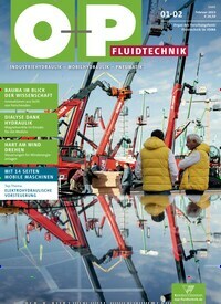 Titelbild der Ausgabe 1/2023 von O+P Fluidtechnik. Diese Zeitschrift und viele weitere Industriemagazine und Handwerkmagazine als Abo oder epaper bei United Kiosk online kaufen.
