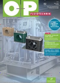 Titelbild der Ausgabe 2/2025 von O+P Fluidtechnik. Diese Zeitschrift und viele weitere Industriemagazine und Handwerkmagazine als Abo oder epaper bei United Kiosk online kaufen.