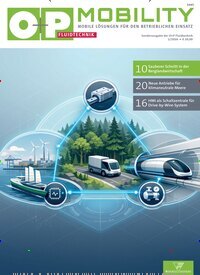 Titelbild der Ausgabe 1/2026 von O+P Fluidtechnik Report Sonderausgabe. Diese Zeitschrift und viele weitere Industriemagazine und Handwerkmagazine als Abo oder epaper bei United Kiosk online kaufen.